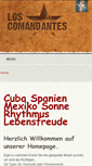 Mobile Screenshot of los-comandantes.de